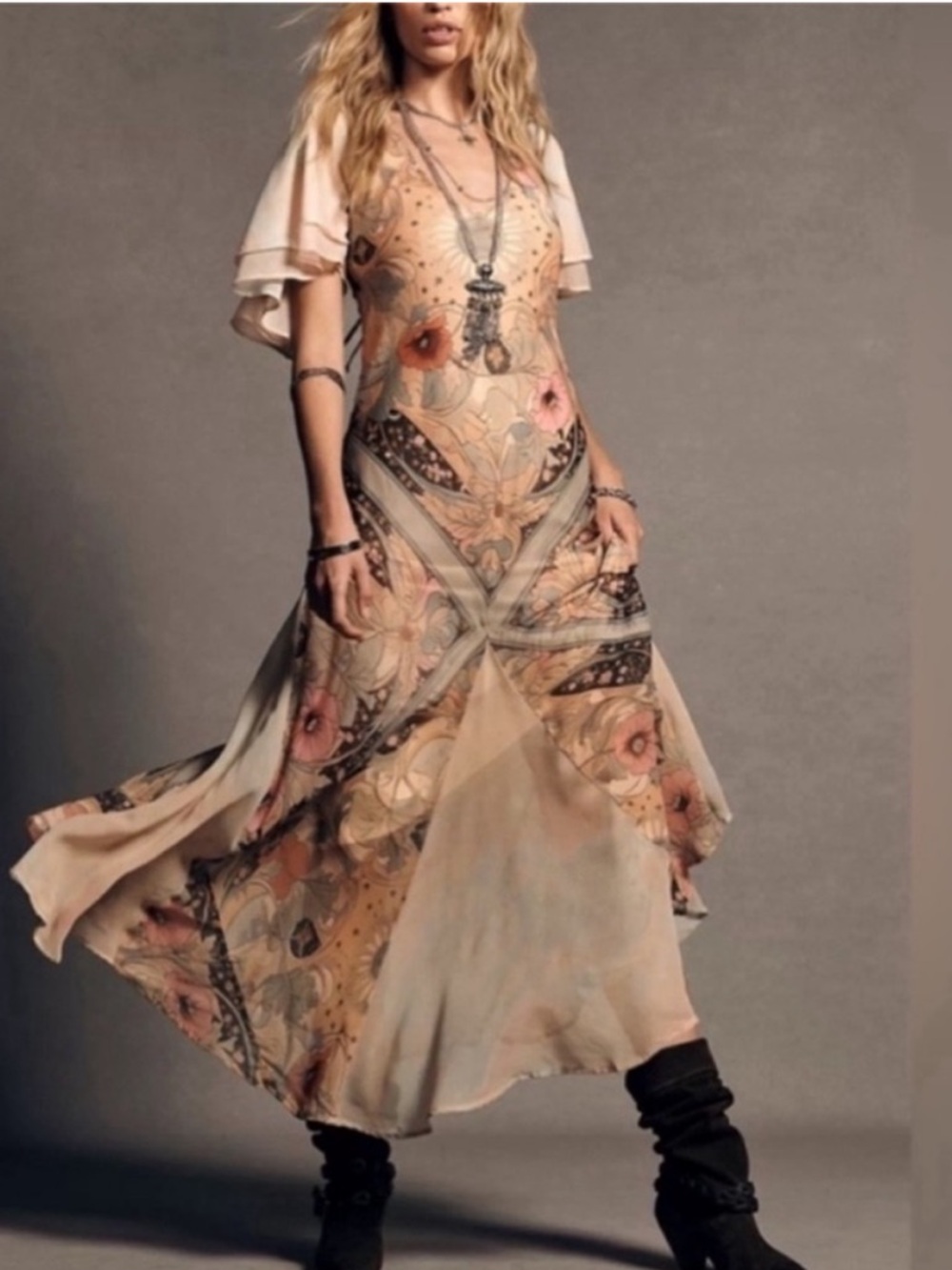 Free People Celestial Maxi Dress - Picture 2 of 10